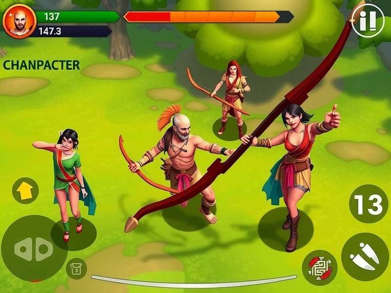Indian Archero Brave Warrior gameplay screenshot